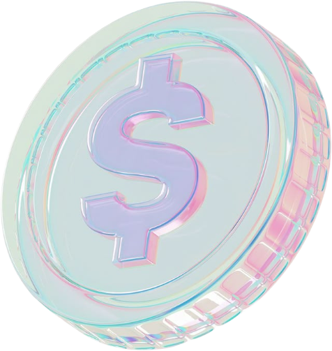 Crypto coin illustration